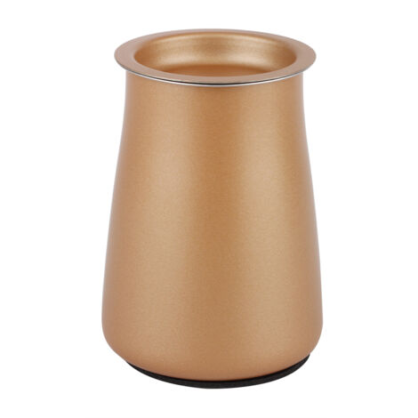 Filtre à Café en Acier Inoxydable avec Tamis pour Poudre, Accessoire de Préparation de Café Doré (1/5)