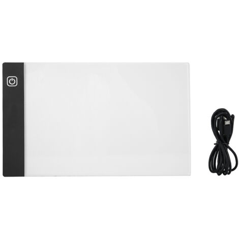 Tablette Lumineuse A5 Ultra-Fine USB avec 3 Niveaux de Luminosité pour Dessin et Animation (1/5)