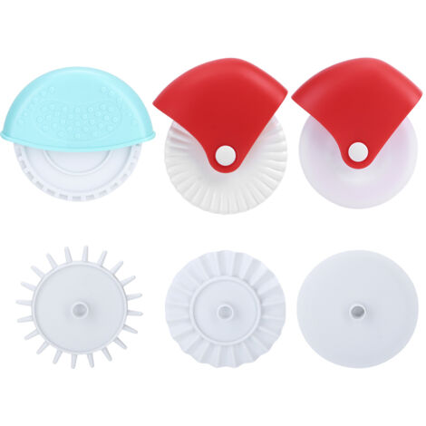 Rouleau Découpeur Pâtisserie Multifonction - Set Accessoires Pâtisserie Crénelé et Roulette à Décorer pour Cuisine (1/5)