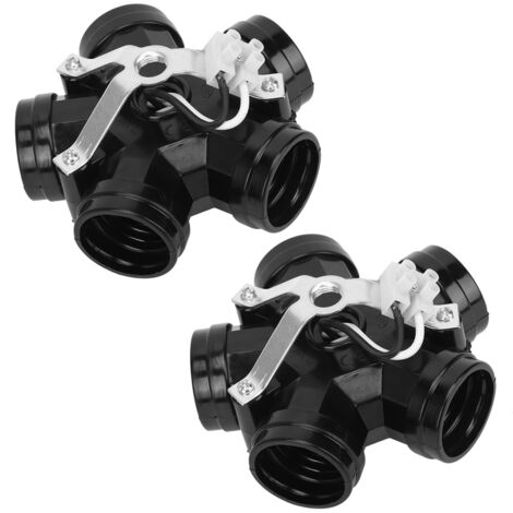 2 Pièces Support E27 5 Douilles pour Ampoules DIY Éclairage 220V-250V Accessoires Luminaire (1/5)