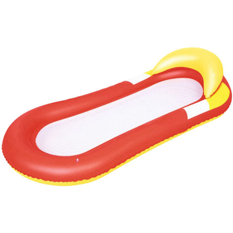 Chaise flottante gonflable pour piscine, radeau individuel, fauteuil de détente, jouet aquatique pour adultes (1/5)
