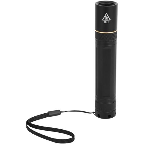 Lampe Torche UV 5W 360NM Détection Fluorescente Anti-Contrefaçon Billets Noir (1/5)