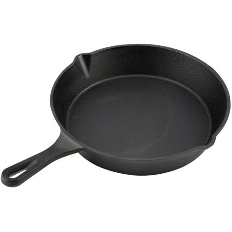 Poêle en Fonte pour Cuisinière à Gaz et Induction, Ustensile de Cuisine pour Préparer Repas (1/5)