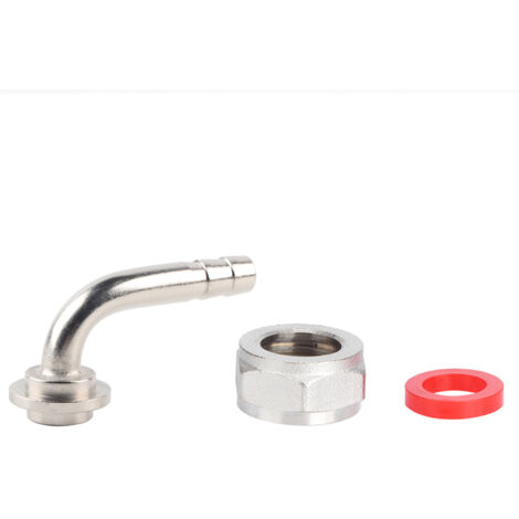 Kit d'accessoires pour robinet de bière avec coude, écrou et joint pour brassage maison (1/5)