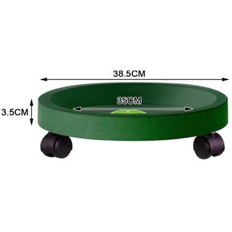 Soucoupe pour Plantes Polyvalente en Plastique Léger et Résistant pour Intérieur et Extérieur (1/5)