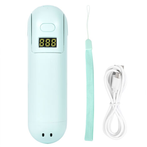 Ventilateur Mini Portable 3-en-1 Pliable USB pour Voyage Étudiant Vert