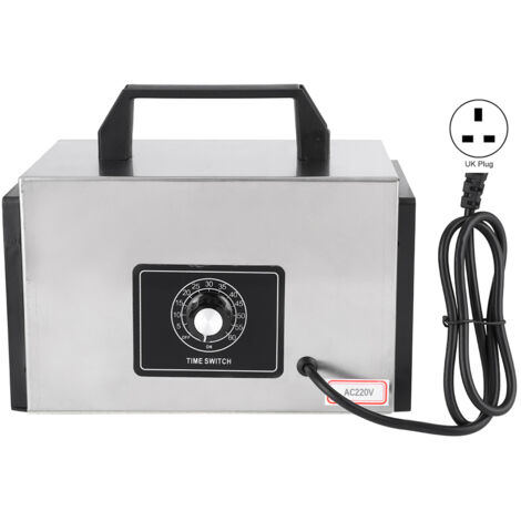 Minuteur 20g Générateur d'Ozone Purificateur d'Air pour Serre et Maison, Prise UK 220V (1/5)