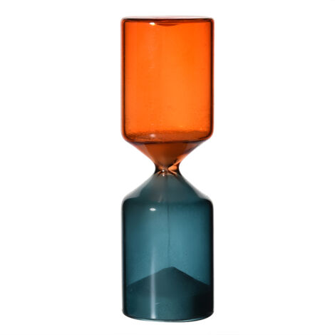 Sablier de Table Design Unique en Verre - Décoration Maison Idée Cadeau Anniversaire (1/5)