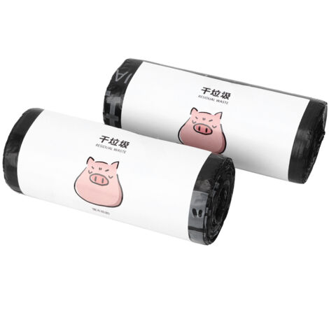 2 Rouleaux de Sacs Poubelle Jetables Type Gilet, Pratiques pour la Maison (1/5)