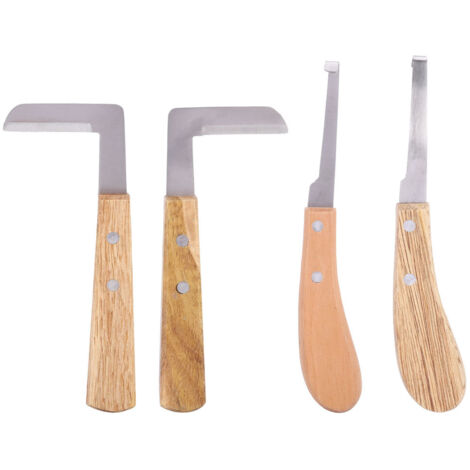 Couteau à Sabot Lame Droite pour Bovins et Chevaux, Gaucher ou Droitier (1/5)