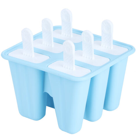Moule à Glace Réutilisable DIY pour Fabrication Maison - Accessoire de Cuisine Bleu6 (1/5)