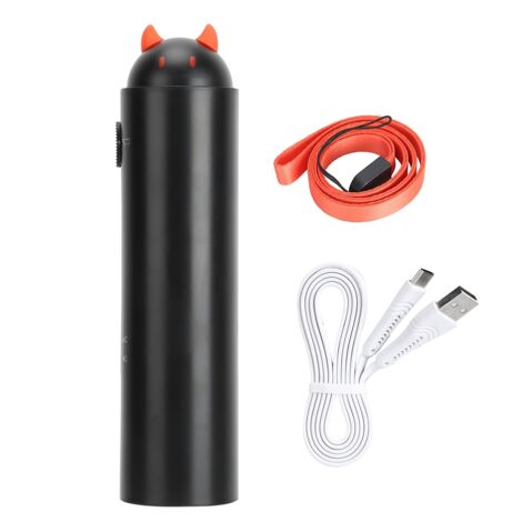 Ventilateur de Poche Mini Télescopique avec Batterie Portable et Charge USB pour Bureau Maison - Noir DC5V (1/5)