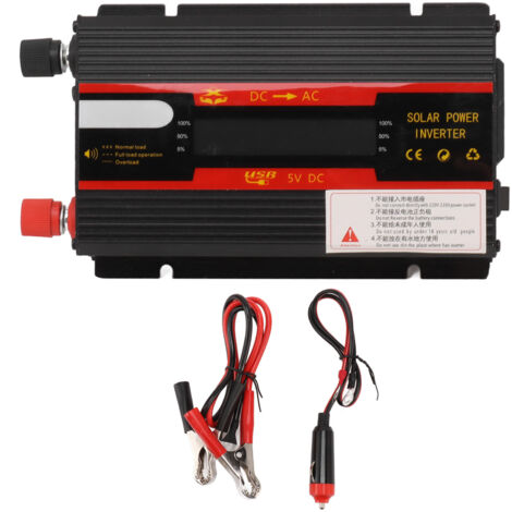 Onduleur Solaire 600W avec Affichage LCD pour Éolienne et Voiture - Convertisseur de Puissance (1/5)