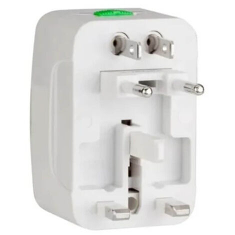 Adaptateur de Voyage Universel Portable - Chargeur Secteur Multifonction pour Téléphone et Appareil Photo (1/5)