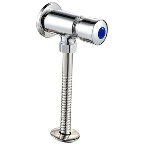 Bouton-poussoir de valve de chasse d'urinoir à temporisation, pièce de remplacement pour réservoir de toilettes (1/5)