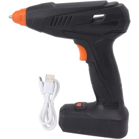 Pistolet à colle thermique ABS USB 5200mAh haute puissance, mini et anti-fuite, pour hommes et femmes (1/5)