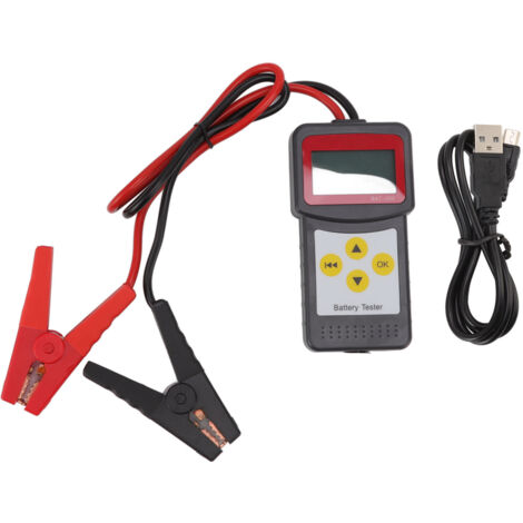 Testeur de Capacité de Batterie 12V Intelligent - Instrument Multifonction de Contrôle et Maintenance de Système de Charge (1/5)