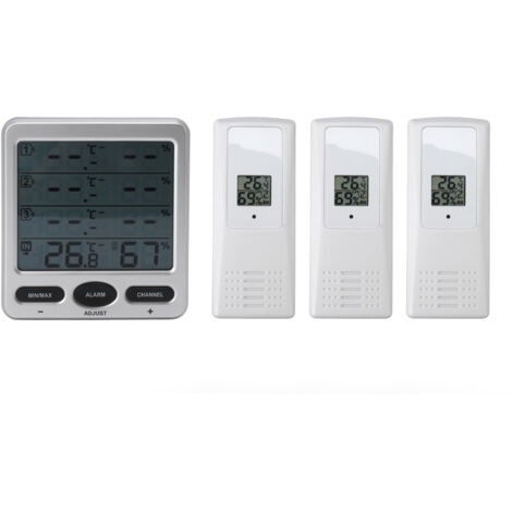 Thermomètre Hygromètre Électronique sans Fil Haute Précision pour Chambre Bébé et Intérieur (1/5)