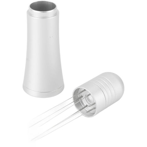 Aiguille à café durable pour distribution et tassement léger, outil de brassage pour barista à domicile, bureau ou café, finition argentée. (1/5)