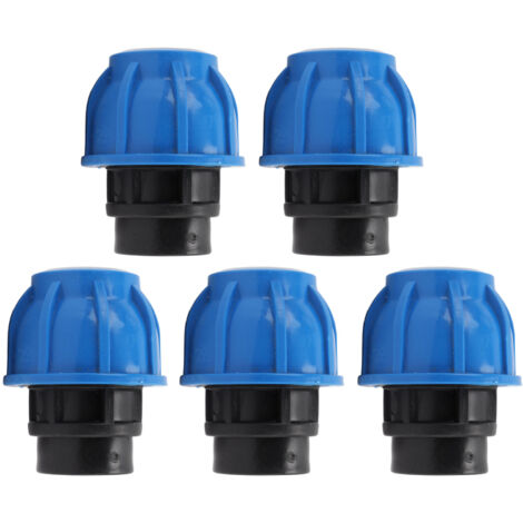 Kit de 5 raccords rapides pour tuyaux d'eau, filetage femelle 32xG3/4, connexion directe (1/5)