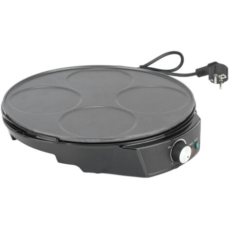 Machine à crêpes 1200W multifonction, plaque ronde pour petit-déjeuner, friteuse à crêpes, prise EU 220V (1/5)