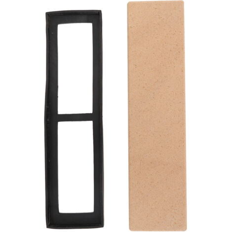 Kit de Pierre à Aiguiser Professionnelle 1000 Grain avec Support pour Affûtage et Polissage de Couteaux de Cuisine (1/5)