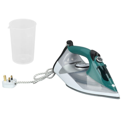 Fer à repasser vapeur 2400W portable, utilisation sèche et humide avec réservoir d'eau, pour vêtements, 220V UK (1/5)