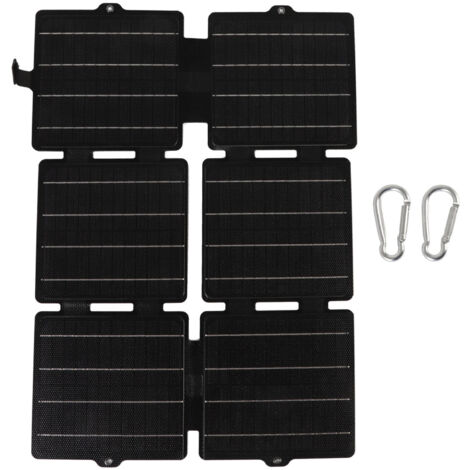 Panneau Solaire 30W Portable Pliable Léger IPX6 - Haute Puissance pour Lampes Solaires et Projets DIY (1/5)