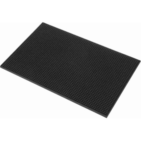 Tapis de Drainage Isolant PVC Noir Épais - Résistant à la Chaleur et au Froid pour Cuisine - 1 Pièce (1/5)