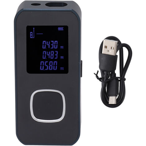 Télémètre Laser Portable Mini SW25A pour Mesures de Fenêtres, Hauteur et Canapé, Précision 0.05-50m (1/5)