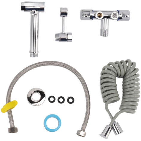 Kit de Bidet Robinet en Laiton Anti-Fuite pour Toilette et Hygiène Intime (1/5)