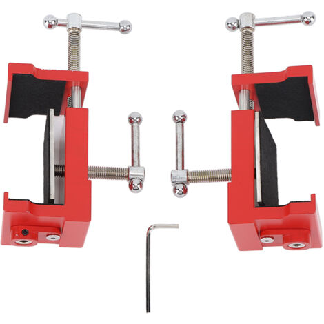 2 Pièces Serre-joints de Meuble Fixation Solide, Portable et Facile à Utiliser pour Travaux de Menuiserie (1/5)