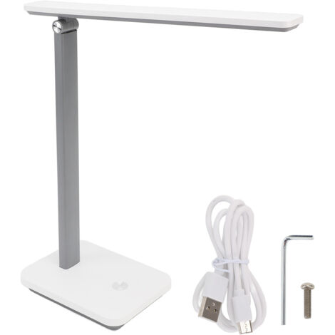 Lampe de Bureau LED Tactile USB, 3 Niveaux de Luminosité, Pliante et Protège les Yeux pour Études (1/5)