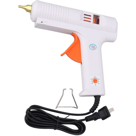 Pistolet à colle 110W Mini pour bricolage, arts créatifs, réparations rapides à la maison, prise US 100‑240V (1/5)