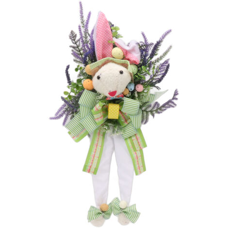 Décoration Murale Lapin Pâques Léger - Figurine de Lièvre Simulé pour Maison, Jardin ou Bureau (1/5)