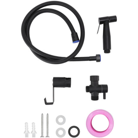 Douchette WC Portable, Kit de Nettoyage Intime pour Toilette et Langes Lavables, Modèle US 7/8 (1/5)