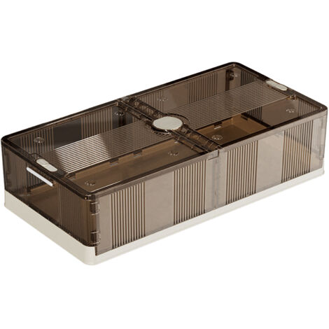 Bacs de rangement sous lit avec roulettes, organisateur pliable pour vêtements, rangement chambre et dortoir, modèle moyen. (1/5)