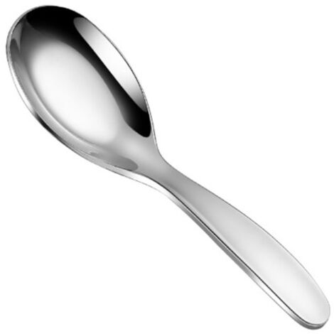 Cuillère en Acier Inoxydable pour Enfants - Sans BPA, Résistante à la Rouille et Durable - Idéale pour Desserts et Yaourts (1/5)