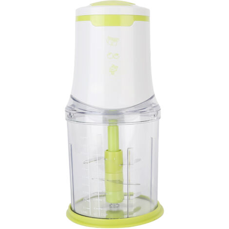 Hachoir électrique portable 1L - Broyeur multifonction pour viande, légumes, fruits et ail, parfait pour préparations culinaires et épices (1/5)
