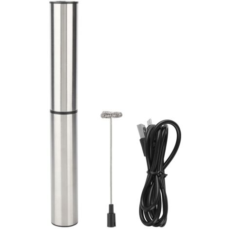 Batteur à lait USB rechargeable pour mousse crémeuse café et thé (1/5)