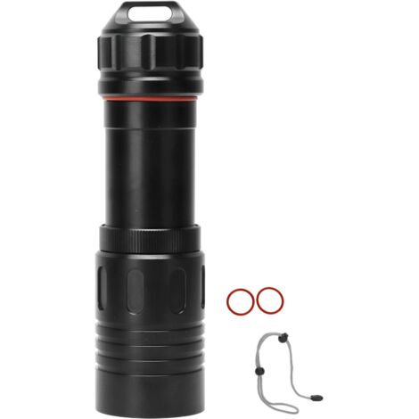 Lampe de plongée puissante 2000LM étanche IPX8 pour plongée sous-marine et exploration (1/5)