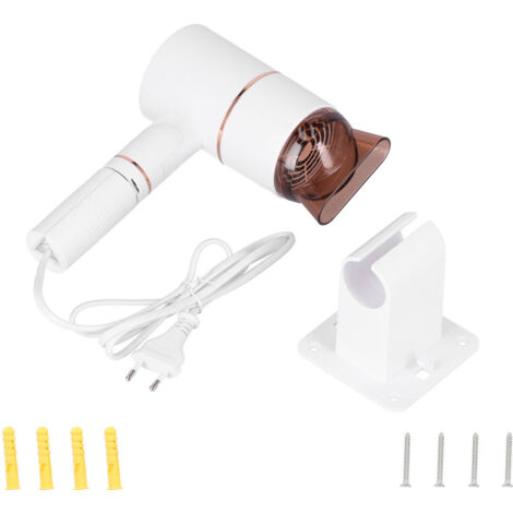 Sèche-cheveux professionnel pliable 3 vitesses, contrôle température et ions négatifs - Appareil de coiffure pour salon - 220V prise européenne (1/5)