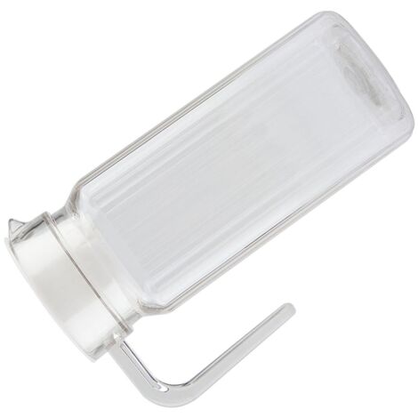 Pichet à Jus Glacé 800ml en Acrylique Transparent avec Couvercle, Idéal pour Maison ou Bar (1/5)