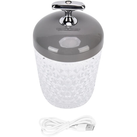 Lampe de Chevet LED Rechargeable USB, Lumière d'Ambiance 3 Tons Dimmable pour Décoration Intérieure Moderne (1/5)