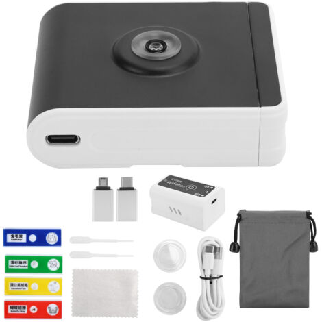 Microscope USB Portable 13MP 40X-1000X pour Smartphone avec Zoom Réglable (1/5)