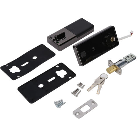Serrure Intelligente à Empreinte Digitale en Alliage d'Aluminium, Contrôle à Distance pour Porte d'Entrée Sécurisée (1/5)