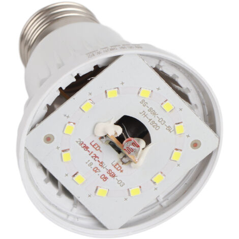 Ampoule Intelligente E27 avec Détecteur de Son - Allumage Automatique, Lampe LED à Commande Vocale 220V (1/5)