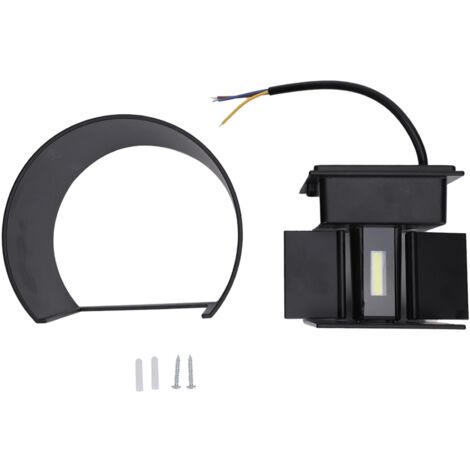 Projecteur LED Murale 12W IP65 Étanche Aluminium Lumière Extérieure Blanc Froid 85-265V AC (1/5)