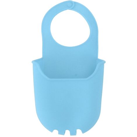Porte-téléphone de plage bleu, accessoire pratique pour sac de plage EVA, rangement rapide et décoration de voyage. (1/5)