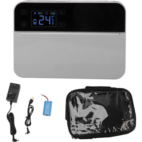 Glacière à Insuline Rechargeable - Boîtier de Stockage Électrique pour Voyage, Intérieur et Extérieur